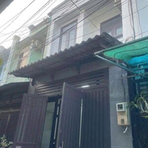 Nhà mới rất đẹp ngay metro tân thới hiệp 1 trệt 1 lầu