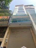 cho thuê nhà mới nguyên hồng - huỳnh thúc kháng, 45m x 7 tầng, mt 5m. thang máy, ô tô đỗ cửa, 35tr