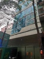 cho thuê nhà khúc thừa dụ, dt 90m, 6 tầng, mt 6m, thông sàn, thang máy, ô tô đỗ