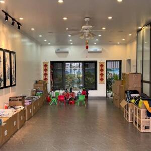 Cho thuê sàn tầng 1 80m2 tại KĐT Waterfront, giá 7.5tr