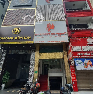 giảm giá - mặt tiền 351 trần hưng đạo quận 1 , hầm 4 lầu thang máy giá 90 triệu