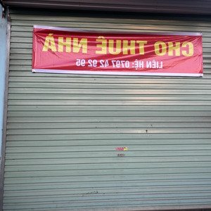 cho thuê nhà mặt đường võ văn kiệt