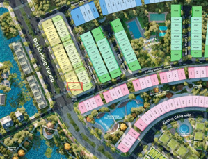 bán shophouse view hồ thiên nga tại the plaza [hv33], eco central park vinh, 9,5 tỷ, 108m2