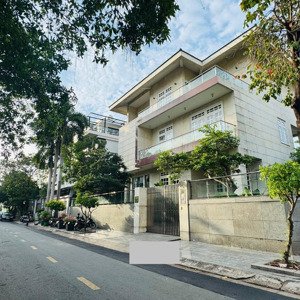 bán biệt thự góc 2 mặt tiền dương văn an dtsd 450m2 hầm 3 lầu giá 55tỷ nhà đẹp phường an phú quận 2