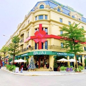 lô góc shophouse ruede charme, vỉa hè, kinh doanh, thông sàn, 3 thoáng, 123m*6t