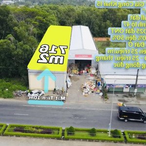 bán lô đất 716 m2 mặt đường 30-4 nối dài.