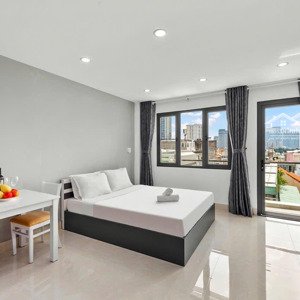 căn hộ bancon - mặt tiền - vòng xoay điện biên phủ - hồ con rùa - nhà thờ đức bà - cv lê văn tám