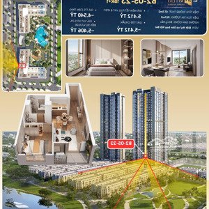 giá rẻ căn 1pn+1 tầng 5 masteri vin cổ loa 51,9m2 view khu biệt thự thoáng, hướng mát, giá 4,54tỷ