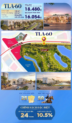 15,9 tỷ , 135 m2 liền kề shop house vinhomes royal island, vũ yên, hải phòng cơ hội đầu tư sinh l