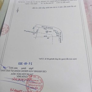 bán thửa đất 2 mặt tiền tại đức hoà ngang 15m diện tích 324m2 giá 2ty450