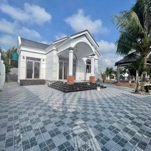 Nhà Vườn 2 Mt đường Nhựa Thanh Ba, Xã Mỹ Lộc Cần Giuộc Long An Dt: 588m2 Thổ Cư (18 X 30)