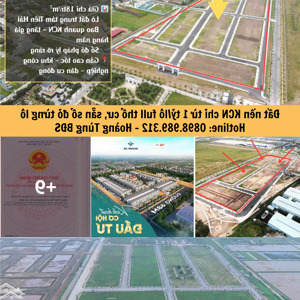 đất nền dự án tiền hải - thái bình, full sổ đỏ chuẩn chỉ, bao phí