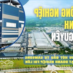 Cần Bán 200m2 đất, Mt 8m Tại Tdp đại Thịnh Phường Bãi Bông Tp Phổ Yên. Giá 5 Tỷ.