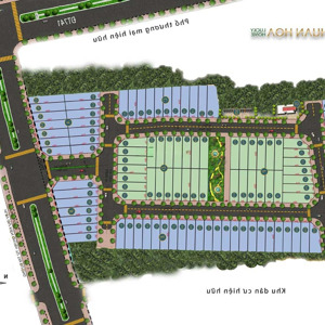 bán đất nền cạnh công viên khu dân cư thuận hoà