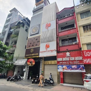 giảm giá - mặt tiền 351 trần hưng đạo quận 1, hầm 4 lầu thang máy chốt nhanh 85 triệu