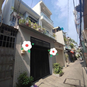 nhà 2 tầng đường lê văn thọ gv- nhà 1/, 63m2 (4m x 15.6m), sát mặt tiền - hẻm oto thông- chỉ 6.5 tỷ