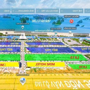 bảng hàng 30/4 1/5 dự án phương đông vân đồn : lk 18 19 20 21 10 11 12 biệt thự 300m2 giá 24tr m2