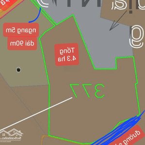 Bán đất Cao Su 4.3 Ha (3ty5/ha Tl Thiện Chí) Cạnh Kênh Tây, Kế Kcn Chà Là (bắc đ.nhưa, Nam đ.sỏi 6m