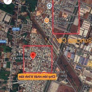 Bán Lô đất Mặt Tiền Kinh Doanh Khu D - Vsip 2 - Tp Tân Uyên Giá 2 Tỷ6/200m2