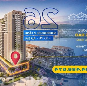 căn shophouse duy nhất nằm ngay mặt tiền đường cách cầu rồng 200m - giá chỉ 8 tỷ-hỗ trợ vay 70%