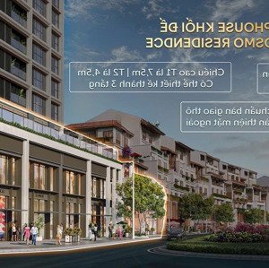 mở bán shophouse chân đế 3 tầng, căn sun cosmo đà nẵng dt 150m2, nh hỗ trợ 70%, giá 1x tỷ