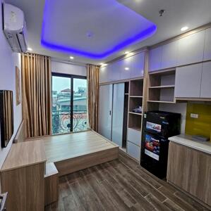 Cho thuê căn hộ 1PN mới tinh, thiết kế đẹp, hiện đại tại Âu Cơ, Tây Hồ, giá rẻ