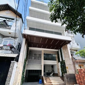 nhà đường phan đăng lưu 8x23m, hầm 4 lầu cho thuê