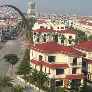 Bán Biệt Thự đơn Lập Ecopark, View Vịnh Ngọc, TP Hải Dương, 450m2, 3 Tầng, Cực Vip