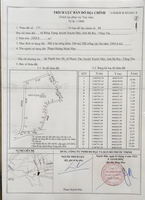 3xào2 có 300 thổ cư, có 3 mặt tiền