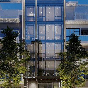cho thuê nhà mp trần vỹ. mai dịch. cg. dt 80m, mt 8m, 7 tầng, 1 hầm, thông sàn, thang máy giá 75tr