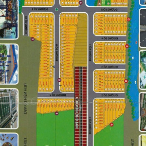 bán gấp đất nền dự án an phú center, 108m2, mặt tiền quốc lộ 50