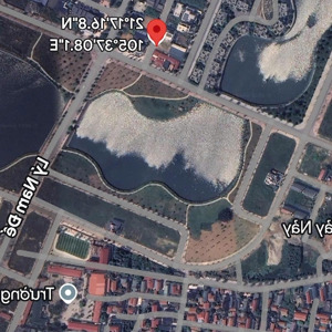 chính chủ bán lô đất biệt thự đẹp và đẳng cấp nhất khu đô thị nam vĩnh yên. diện tích 440m2
