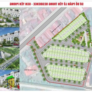 bán đất nền dự án yên trung, 2,3 tỷ, 74,8m2, yên phong, bắc ninh