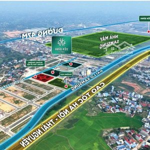 chính chủ bán đất nền siêu đẹp khu đô thị tân việt, phổ yên, thái nguyên, kế cận lotte maill tn