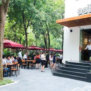nhượng lại quán coffee phố dương đình nghệ-trung kính to-mặt tiền lô góc 20m- bao quanh là chung cư