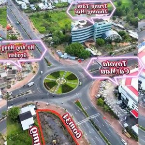 bán đất ngay vòng xoay, trần hưng đạo - mậu thân, 60 tỷ, 1023.7 m2, mặt tiền 60,34m