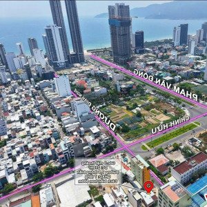 bán lô góc 209m- 2mt đường dương đình nghệ sát đ biển võ nguyên giáp, sơn trà - giá 32,9 tỷ/209m2