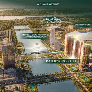 chính chủ cần bán căn góc 2pn view hồ 32ha cosmopolitan - mik - cổ loa
