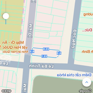 3 mặt tiền trung tâm tp đà nẵng: lê bá trinh - mai dị - đốc ngữ. khu thương mại chợ hòa cường