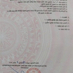 bán đất thổ cư tại thôn đền, hoàng lâm với diện tích 71.7m2, mặt tiền 4.2m nở hậu 4.27m