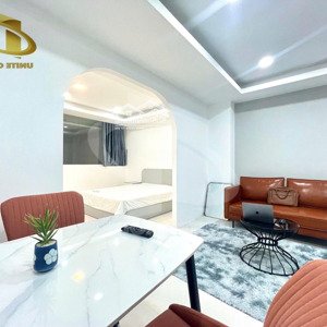 cho thuê chdv studio full nội thất - có vách ngăn gần lotte, rmit, tdt, đhcs, ufm....
