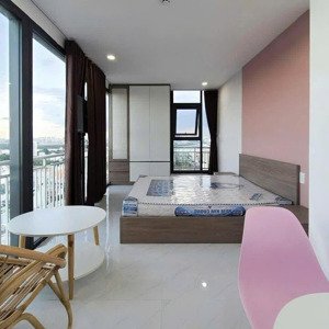 cho thuê căn hộ studio ban công full nội thất đường lâm văn bền quận 7