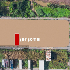 cơ hội vàng sở hữu đất nền bt3-16 view đẹp [kdc long hậu] mặt tiền đường n16 giả chỉ 18tr/m2