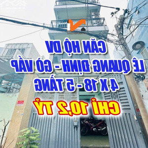bán chdv 11 phòng - 5 tầng - dòng tiền 500 triệu - khách ổn định