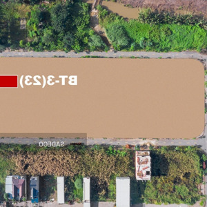 đất nền gần kcn long hậu - long an, sổ đỏ cầm tay, nền 202,5m2 (bt3-23 tại kdc long hậu)