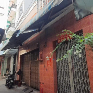 nhà 2 tầng ( 8,5m 11m ) hẻm ô tô - đang cho thuê 12 triệu - phạm hữu chí 76,9 m2 kho
