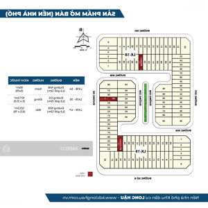 duy nhất 3 suất nền nhà phố kdc long hậu - sadeco! sổ đỏ trao tay - kinh doanh đắc lợi - giá gốc