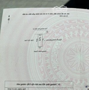 chủ gửi bán lô đất tân thành - dương kinh( tuyến 2 đường 353.đường 10m ô bàn cơ thông nhau dt