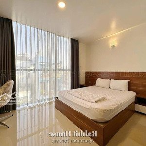cho thuê căn hộ 1pn cửa sổ thoáng - rộng 50m2 - full nt - giáp phan đăng lưu, chợ bà chiểu