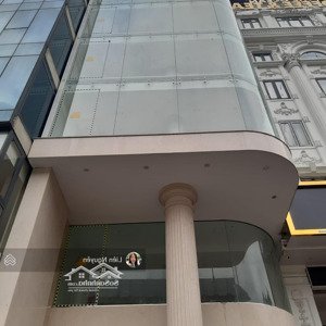 bán nhà mặt phố triệu việt vương, 140m2, 10 tầng 2 hầm, mặt tiền 7.2m, 159 tỷ, vỉa hè rộng, kd đỉnh